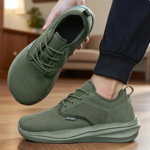 Nomad 110 Wide Toe Walking Sneaker in olive (MODEL110OLV)