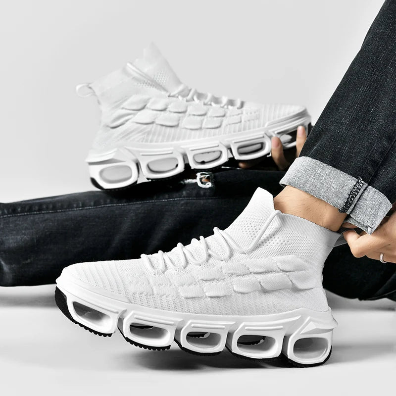 Nomad 440 High-Top Knit Sneaker