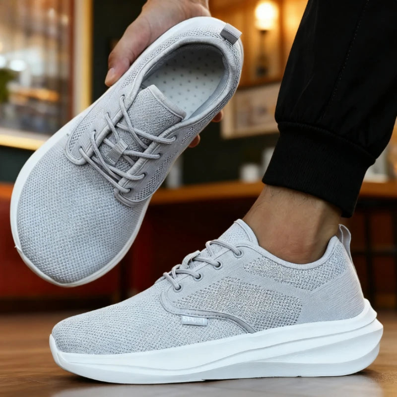 Nomad 110 Wide Toe Walking Sneaker in grey (MODEL110GRY)