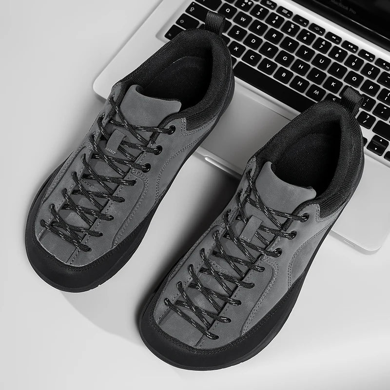 Nomad 330 Wide Toe Lace-Up Sneaker in grey (MODEL330GRY)