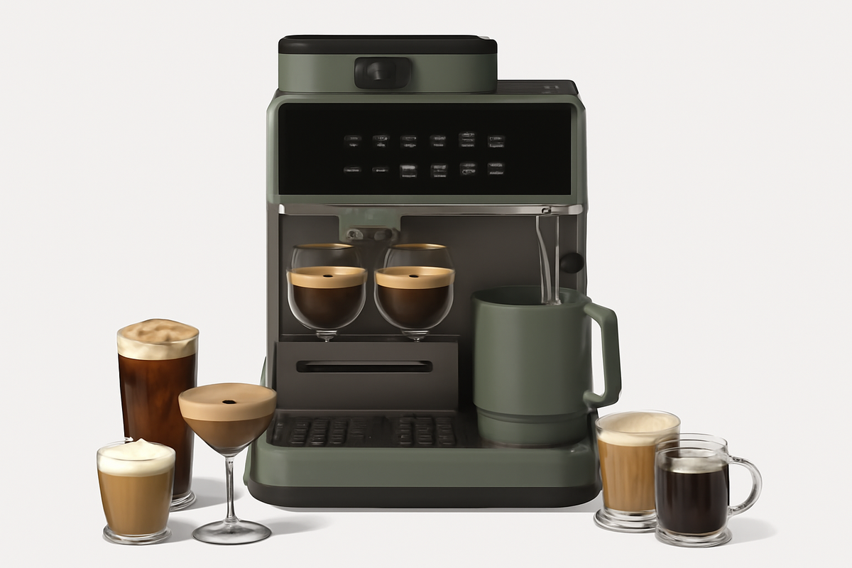 Fully Automatic Espresso Machine Green